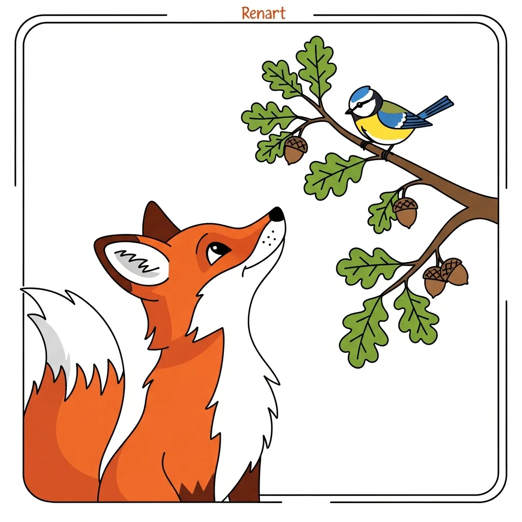 Renart et la mésange